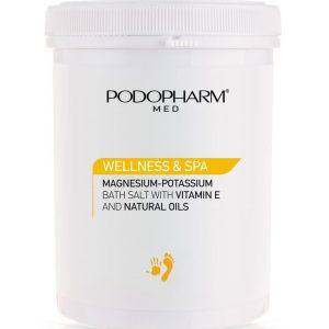 WELLNESS & SPA Magnezowo-potasowa sól kąpielowa z witaminą E i naturalnymi olejkami